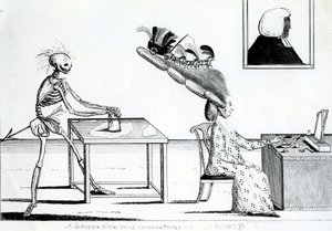 A Speedy and Effectual Preparation for the Next World, 1777 by Matthew or Matthias Darly